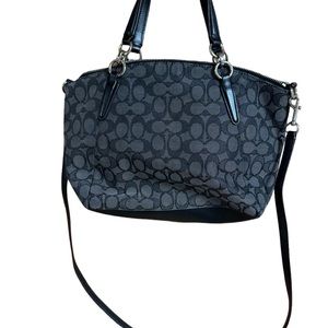 Gently used authentic Coach Crossbody black